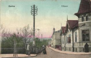 Zsolna, Zilina; Villasor / villa alley