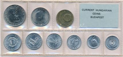 1979. 2f-10Ft (9xklf) érmés forgalmi sor fóliatokban T:1
Adamo FO12