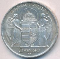 1939. 5P Ag "Horthy balra" T:1-
Adamo P8.2