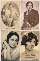 5 db főleg RÉGI magyar színésznős motívumlap / 5 mostly pre-1945 Hungarian actresses motive cards