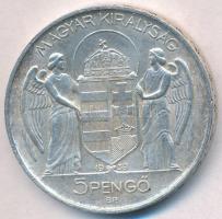 1939. 5P Ag "Horthy balra" T:1-,2 kis ph.
Adamo P8.2