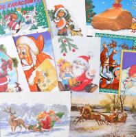 52 db MODERN karácsonyi üdvözlőlap / 52 modern Christmas greeting cards
