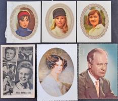 63 db MODERN híres emberes motívumlap / 63 modern famous people postcards
