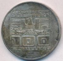 Ausztria 1977. 100Sch Ag "900 éves Hohensalzburg vára" T:1- kis ph., patina
Austria 1977....