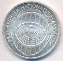 NSZK 1973G 5M "Frankfurti Parlament 125. évfordulója" T:2 kis ph.
FRG 1973G 5 Mark Ag &qu...