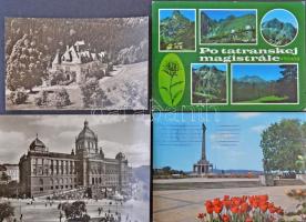 Kb. 97 db MODERN NDK és csehszlovák városképes lap / Cca. 97 modern Czechoslovakian and GDR town-view postcards