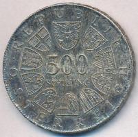 Ausztria 1981. 500Sch Ag "200 éves a türelmi rendelet" T:2 patina
Austria 1981. 500 Schil...