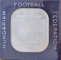 1982. "MLSZ / FIFA Világbajnokság Spanyolországban" Ag emlékérem eredeti tokban (35g/0.925...