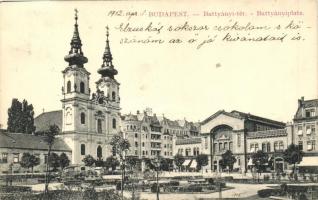 Budapest I. Batthyány tér (régen Bomba tér), templom