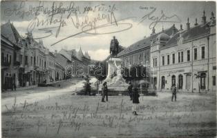 Szekszárd, Garay tér, cukrászda, Ferencz Gyula üzlete