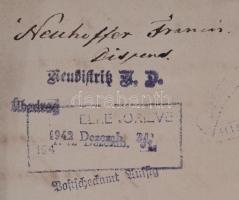 1837 Kollár István (1764-1844) királyi tanácsos, választott püspök aláírása egyházi ügyben íródott o...