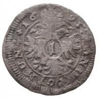 Német Államok / Augsburg 1695. 1kr Ag "I. Lipót" Johann Christoph Holeisen verdejele (0,75...