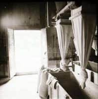 1983 Túristvándi vízimalom, 6 db szabadon felhasználható vintage negatív, 6x6 cm