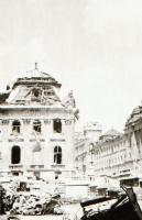 cca 1945 Budapesti romok a háború után, 5 db szabadon felhasználható vintage negatív, 6x9 cm és 6x5 ...