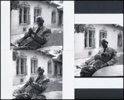 1970. november 14. Passuth László íróról készült felvétel sorozat, Kotnyek Antal (1921-1990) fotórip...