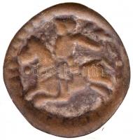 1180-1240. Bracteata Ag "III. Béla - IV. Béla" (0,27g) T:2  
Hungary 1180-1240. Bracteata...