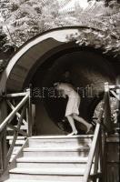 1963 Budapesti vidámpark, 14 db szabadon felhasználható vintage negatív, 24x36 mm