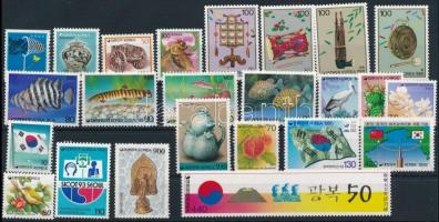 1989-1995 23 stamps, 1989-1995 23 klf bélyeg