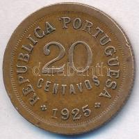 Portugália 1925. 20c Br T:2,2- ph.
Portugal 1925. 20 Centavos Br C:XF,VF edge error
Krause KM#574