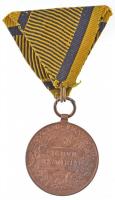 1898. "Jubileumi Emlékérem Fegyveres Erő Számára / Signum memoriae (AVSTR)" Br kitüntetés ...