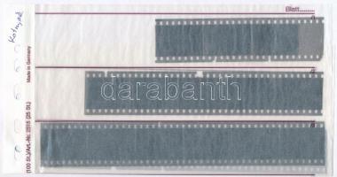 1947 Budapest, a Lánchíd újjáépítése, 20 db vintage negatív (24x36 mm) és az erről készült mai nagyí...