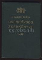 1930 Csendőrségi zsebkönyv