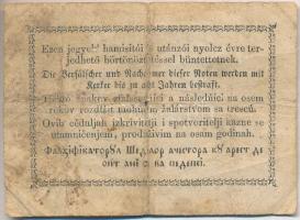 1849. 30kr "Kossuth bankó" T:III- ly