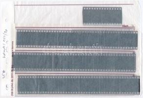 1954 Budapest, evezős sportolók a Dunán, 35 db vintage negatív (24x36 mm) és az erről készült mai na...