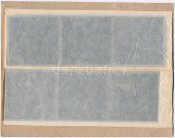 cca 1957 Budapest, képriport a kockás taxi egy napjáról, 18 db vintage negatív (6x6 cm) és az erről ...