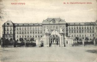 Nagyvárad, Oradea; Honvédhadapród iskola / military school (EK)