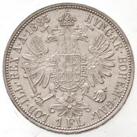Ausztria 1885. 1Fl Ag "Ferenc József" T:1,1- apró ph.
Austria 1885. 1 Florin Ag "Fra...