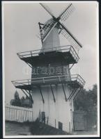 cca 1948 Szélmalmok, 2 db vintage fotó + 1 db mai nagyítás, 10x15 cm és 16x22 cm között