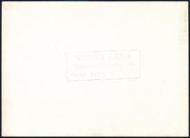 cca 1935 Vadas Ernő (1899-1962): Sárkány, pecséttel jelzett vintage fotó, 13x18 cm