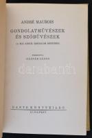 André Maurois: Gondolatművészek és szóbűvészek. (A mai angol irodalom mesterei.) Fordította Gáspár J...