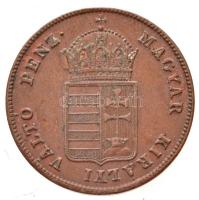 1848. 1kr Cu T:1-,2 
Adamo B1
