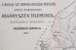 1901 Kalecsinszky Sándor: A magyar Szt. Korona országai területén létező és megvizsgált ásványszén t...