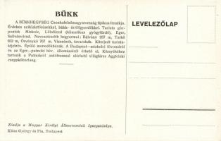 Bükk, MÁV Belföldi Turisztikai reklám s: Bartha