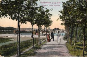 Balatonlelle, Sétány a közös fürdőhöz (EK)