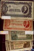 Cári Oroszország + korai Szovjetunió óriási bankjegytétel 2231db részben speciálisan (aláirási és eg...