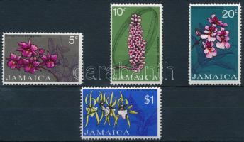 1973 Orchideák sor Mi 375-378