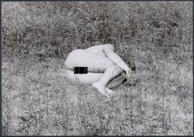 cca 1973 A termékenység dicsérete, 3 db szolidan erotikus fénykép, vintage negatívokról készült mai ...