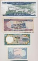 Vegyes: Banglades 2006. 20T + Pakisztán 1975-1984. 1R + Kambodzsa 1972. 100R + Laosz 1997. 5000K T:I...