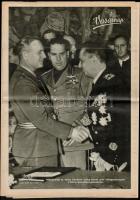 1940 A Képes Vasárnap 3 száma, bennük érdekes cikkek, képes tudósítások