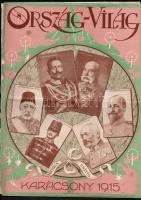 1915 Ország-világ szépirodalmi képes hetilap karácsonyi száma, kissé viseltes állapotban