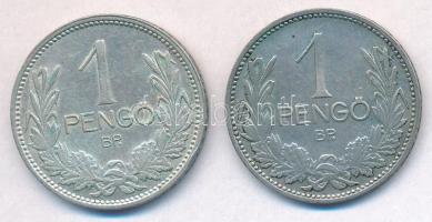 1926. 1P Ag (2x) T:2,2-