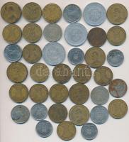 Románia 1978-1996. 38db-os vegyes fémpénz tétel T:2-3 Romania 1978-1996. 38pcs of metal coins C:XF-F