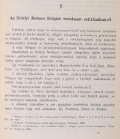 Erdélyi medence földigázkutatásai 1911-1913. (Három geológia munka egybekötve.) Dr. Böck Hugó: Az er...