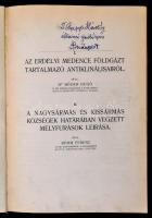 Erdélyi medence földigázkutatásai 1911-1913. (Három geológia munka egybekötve.) Dr. Böck Hugó: Az er...