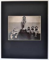 1932 ADA (Marsowszky Elemérné): Kinefónia, feliratozott vintage fotóművészeti alkotás, Szentpál Olga...