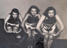 1932 ADA (Marsowszky Elemérné): Kinefónia, feliratozott vintage fotóművészeti alkotás, Szentpál Olga...